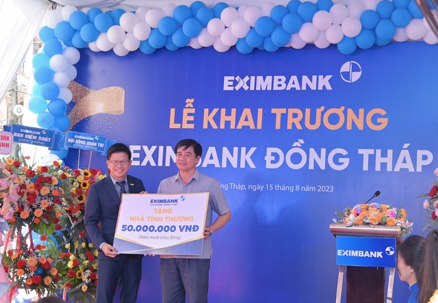Eximbank khai trương chi nhánh và PGD mới tại tỉnh Đồng Tháp và thị xã Giá Rai - Ảnh 4.