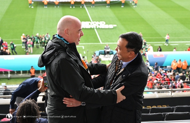 Chủ tịch VFF dự khán trận chung kết World Cup 2023  - Ảnh 1.