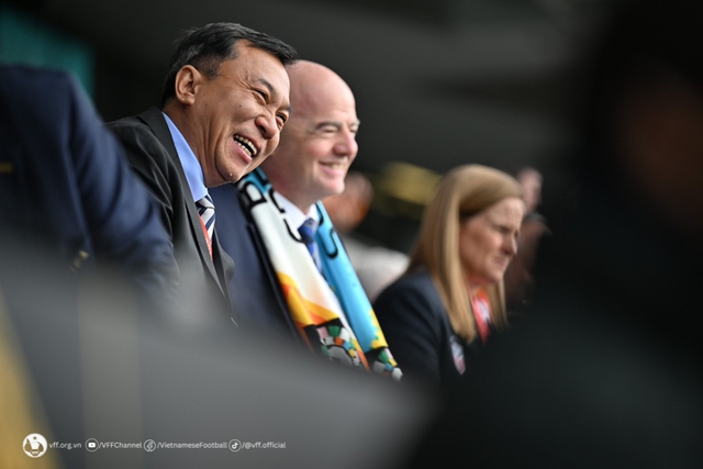Chủ tịch VFF dự khán trận chung kết World Cup 2023  - Ảnh 2.