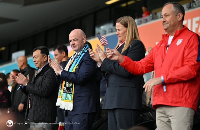 Chủ tịch VFF dự khán trận chung kết World Cup 2023  - Ảnh 4.