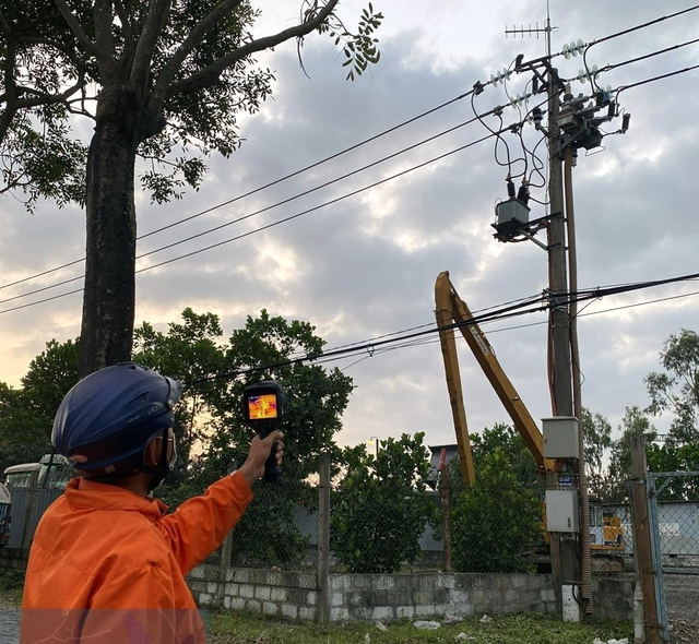 Kiểm tra lưới điện trong kế hoạch định kỳ ngày đêm