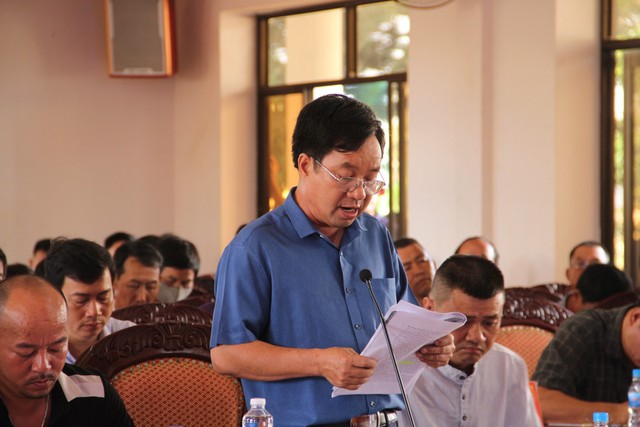 Chủ tịch tỉnh Đắk Lắk đối thoại với dân về vướng mắc nhận khoán đất cà phê - Ảnh 2.