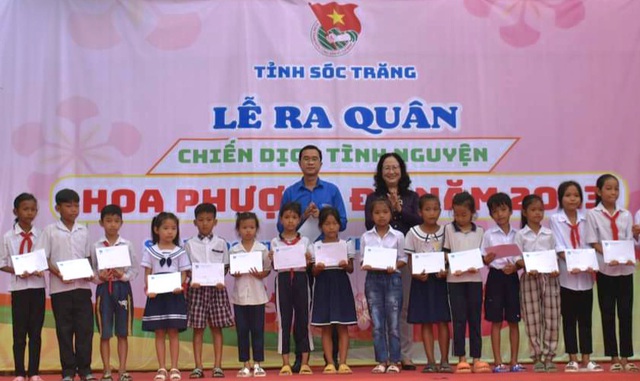 Tuổi trẻ Sóc Trăng ra quân Chiến dịch tình nguyện ‘Hoa Phượng đỏ’  - Ảnh 1.