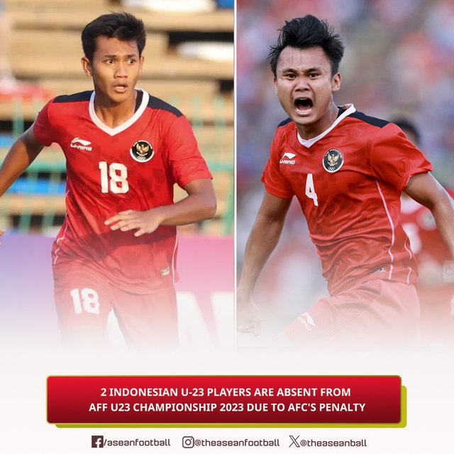 AFC cảnh báo PSSI sử dụng cầu thủ không hợp lệ tại giải U.23 Đông Nam Á - Ảnh 1.