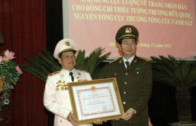 Nguyên Tổng cục trưởng cảnh sát Trương Hữu Quốc, vị tướng đĩnh đạc và đức độ - Ảnh 2.