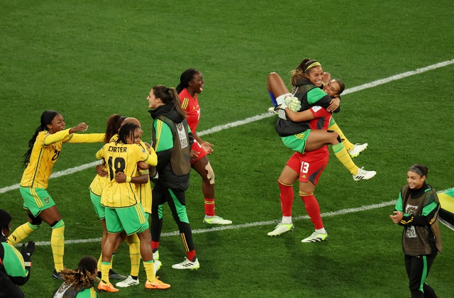 Bất lực trước Jamaica, đội tuyển nữ Brazil bị loại khỏi World Cup nữ 2023 - Ảnh 6.