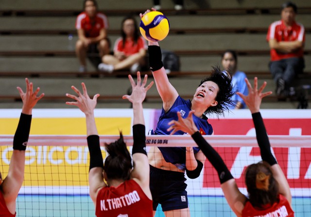 Bóng chuyền nữ Thái Lan mang đội hình cực mạnh đến Việt Nam dự SEA V.League 2023 - Ảnh 1.