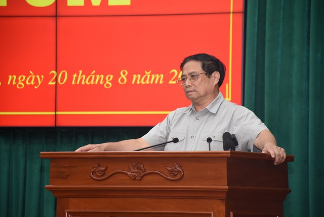 Thủ tướng Chính phủ, Phạm Minh Chính lam việc với Tỉnh ủy Kon Tum - Ảnh 3.