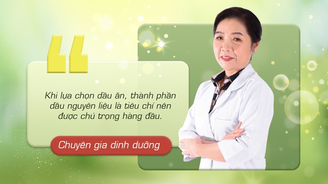 Hóa ra là chất lượng dầu ăn được quyết định bởi thành phần nguyên liệu? - Ảnh 1.