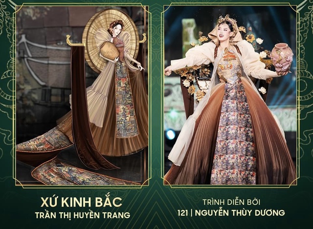 Đằng sau những bộ trang phục dân tộc ‘cồng kềnh’ ở Miss Grand Vietnam 2023 - Ảnh 13.