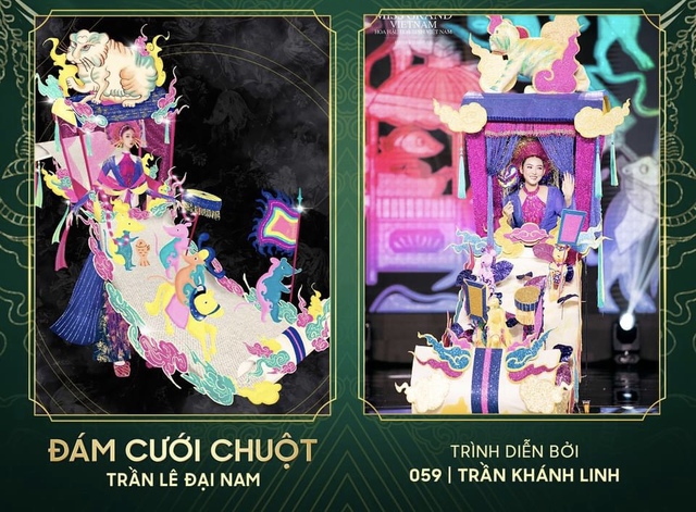 Đằng sau những bộ trang phục dân tộc ‘cồng kềnh’ ở Miss Grand Vietnam 2023 - Ảnh 17. Đằng sau những bộ trang phục dân tộc ‘cồng kềnh’ ở Miss Grand Vietnam 2023 - Ảnh 17.