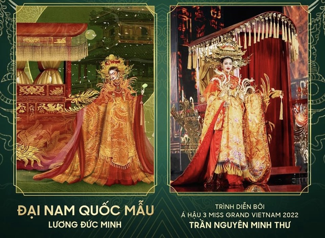 Đằng sau những bộ trang phục dân tộc ‘cồng kềnh’ ở Miss Grand Vietnam 2023 - Ảnh 1.