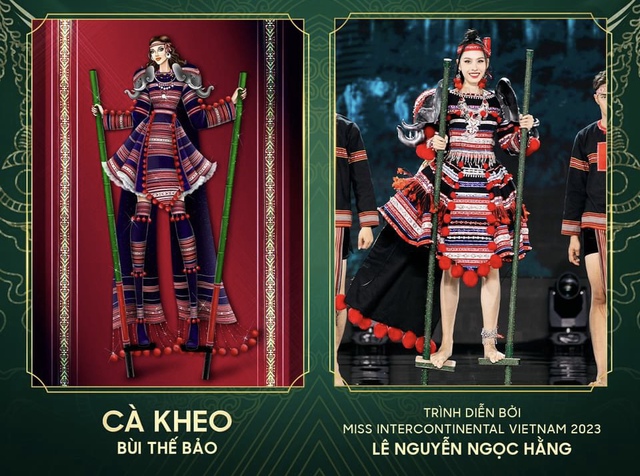 Đằng sau những bộ trang phục dân tộc ‘cồng kềnh’ ở Miss Grand Vietnam 2023 - Ảnh 22.