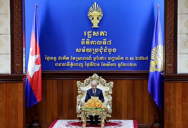 Quốc vương Campuchia bày tỏ lòng tin về chính phủ mới - Ảnh 1.