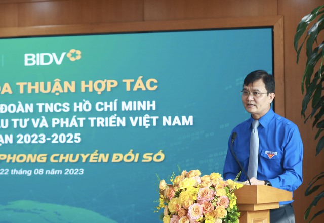 T.Ư Đoàn ký kết hợp tác với Ngân hàng BIDV giai đoạn 2023 - 2025 - Ảnh 2.