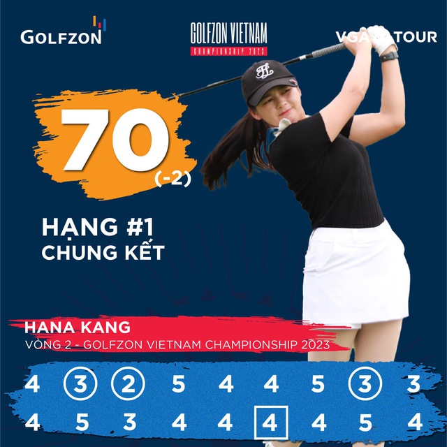 Vượt hàng loạt đồng nghiệp nam, nữ golfer người Mông vô địch giải golf 3D - Ảnh 1.