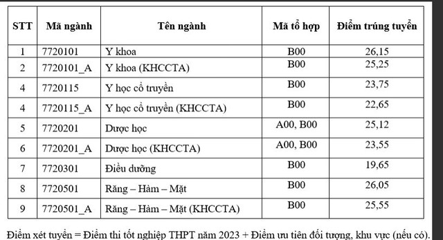 Khoa Y (ĐH Quốc gia TP.HCM): Điểm chuẩn ngành y khoa giảm nhẹ - Ảnh 2.