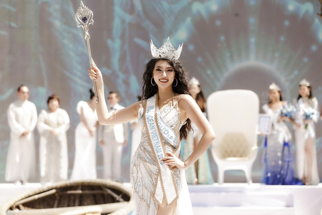 Tân Hoa hậu Đại dương Việt Nam: Tôi hoàn toàn xứng đáng đăng quang - Ảnh 2.