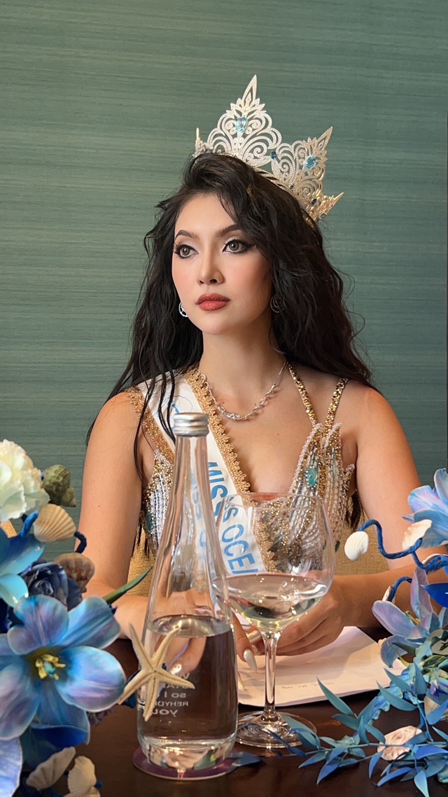 Tân Hoa hậu Đại dương Việt Nam: Tôi hoàn toàn xứng đáng đăng quang - Ảnh 1.