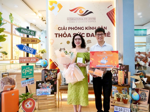 Trung tâm nhãn khoa International Eye Centre triển khai thành công 100 ca công nghệ SMILE PRO  - Ảnh 1.