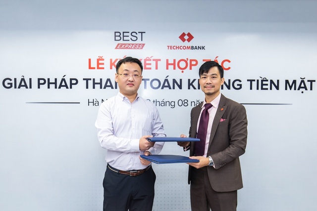BEST Express Việt Nam hợp tác Techcombank đẩy mạnh giao hàng không tiền mặt - Ảnh 1.