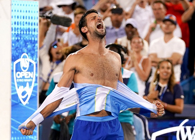 Tay vợt Novak Djokovic ‘dễ thở’ trên con đường tìm kiếm danh hiệu Grand Slam thứ 24 - Ảnh 1.