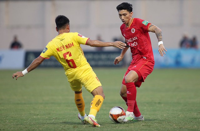 V-League 2023: CLB Công an Hà Nội 0-0 CLB Thanh Hóa: Chờ nhà vô địch mới - Ảnh 1.