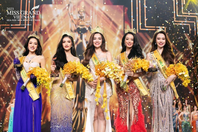 Màn ứng xử ấn tượng của tân Miss Grand Vietnam 2023 Lê Hoàng Phương - Ảnh 3.