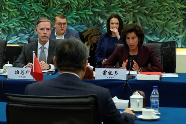 Mỹ, Trung Quốc đồng ý đối thoại về kiểm soát xuất khẩu - Ảnh 1.