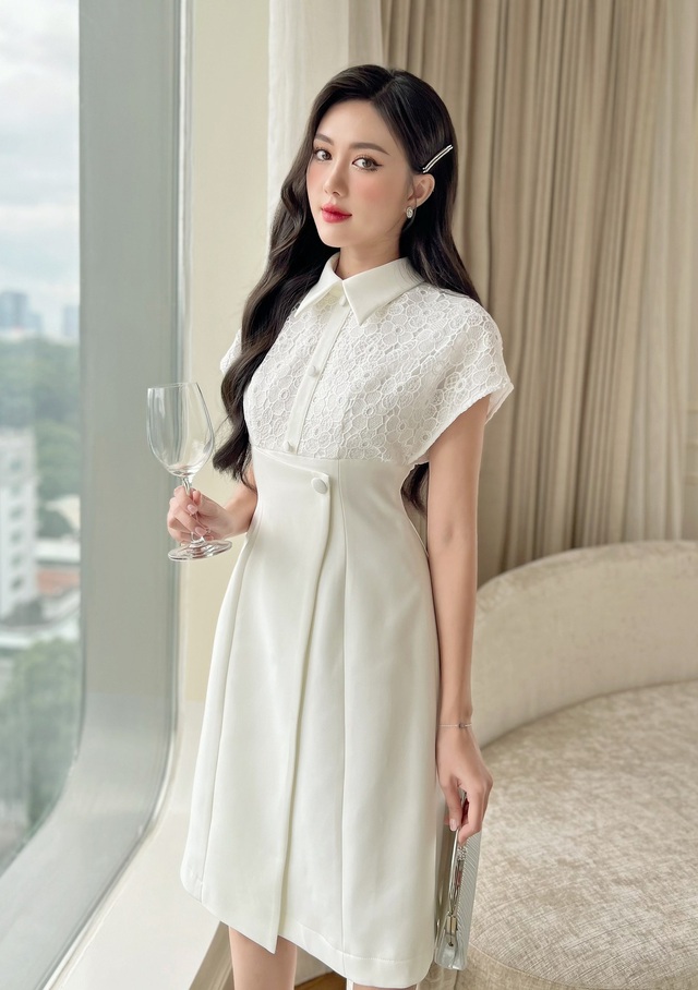 Cao Cấp] Váy Trắng Công Chúa, Đầm Dự Tiệc Dáng Xòe Sang Trọng, Dễ Thương  Nhất Mọi Thời Đại | Shopee Việt Nam