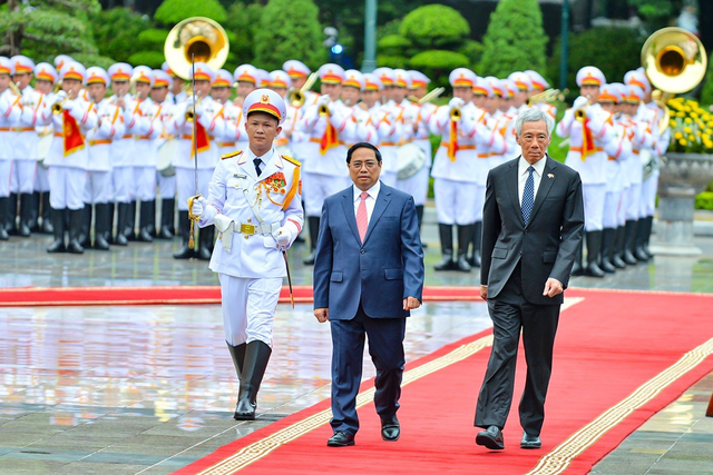 Tiến tới nâng cấp quan hệ Việt Nam - Singapore  - Ảnh 1.
