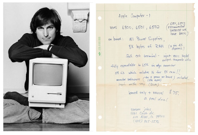 Chữ viết của Steve Jobs được bán đấu giá hơn 4 tỷ đồng - Ảnh 1.