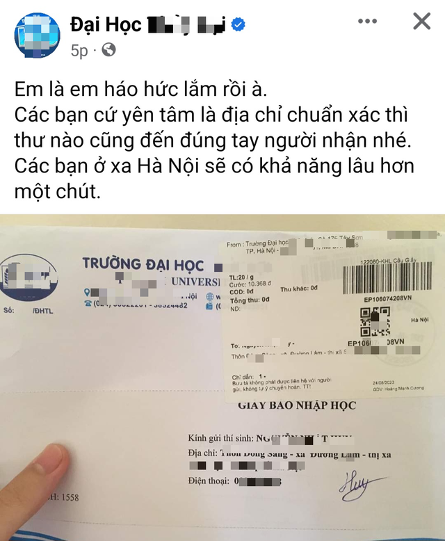 Nhiều thí sinh trúng tuyển đại học bị lộ thông tin cá nhân vì điều này… - Ảnh 1.