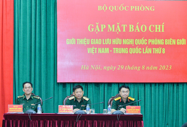 Sắp giao lưu hữu nghị quốc phòng biên giới Việt Nam - Trung Quốc lần thứ 8 - Ảnh 1.