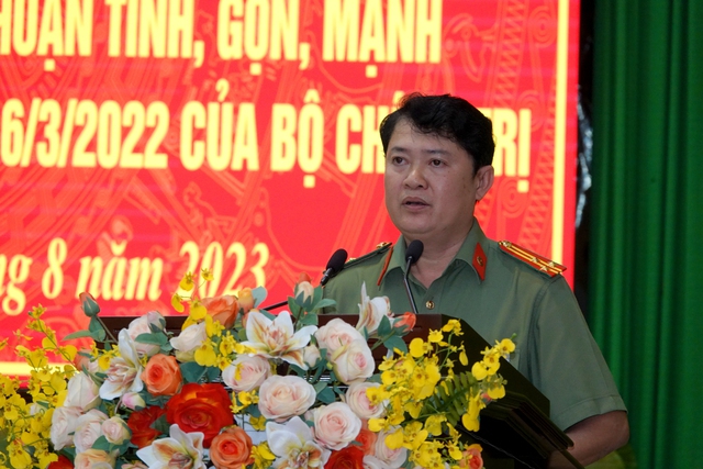 Công an tỉnh Bình Thuận sắp xếp lại bộ máy cắt giảm bớt 3 phòng nghiệp vụ - Ảnh 2.