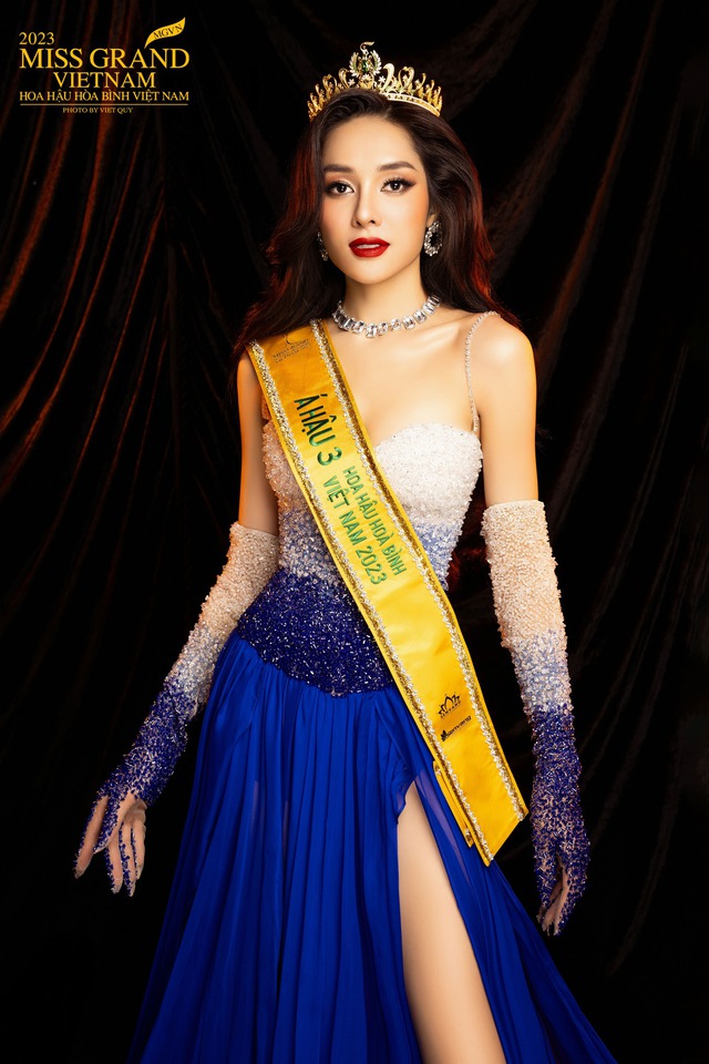 'Á hậu dao kéo' gây tranh cãi về màn ứng xử ở Miss Grand Vietnam - Ảnh 3.