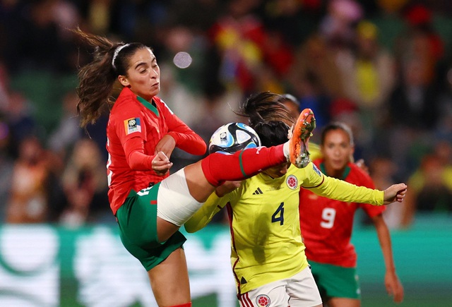 Thắng bất ngờ Colombia, đội tuyển nữ Ma Rốc làm nên lịch sử tại World Cup 2023 - Ảnh 1.