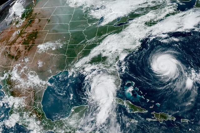 Cơn bão cực nguy hiểm đổ bộ vào Mỹ  - Ảnh 1.