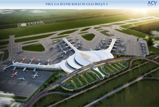 Thủ tướng bấm nút khởi công nhà ga hành khách sân bay Long Thành - Ảnh 1.
