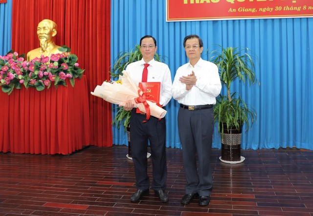 Ông Thái Minh Hiển được bổ nhiệm làm Giám đốc Sở Tài nguyên Môi trường - Ảnh 1.