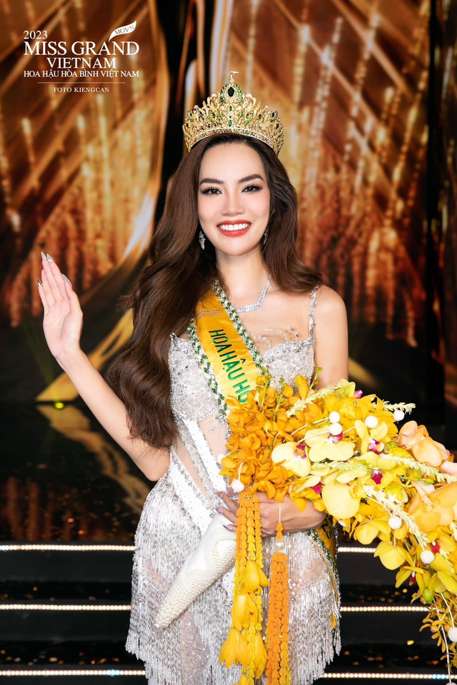 Tân Hoa hậu Miss Grand Vietnam 2023 trở thành Đại sứ cho BV Thẩm mỹ Nam An - Ảnh 1.