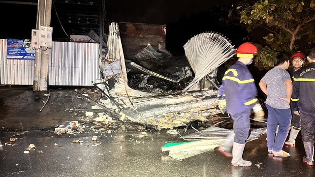 Bình Thuận: Vụ cháy 2 người chết ở TP.Phan Thiết đã xác định danh tính nạn nhân - Ảnh 1.