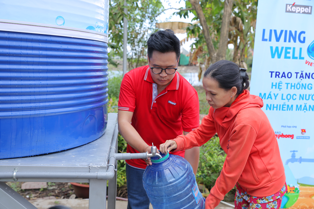Dự án Living Well của Tập đoàn Keppel đưa nước sạch đến người dân tỉnh Cà Mau - Ảnh 4.