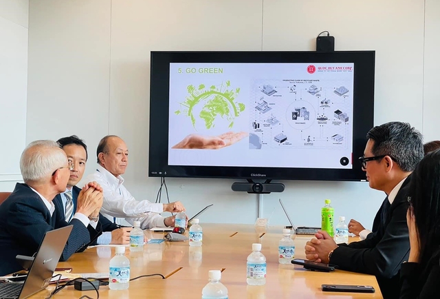 Chủ tịch Apollo Silicone và Ban lãnh đạo cấp cao Tập đoàn Shinetsu họp bàn về chiến lược phát triển bền vững trong chuyến công tác tại Nhật Bản ngày 21.7.2023