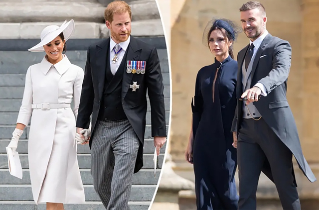 Vợ chồng David Beckham kết thúc tình bạn với Hoàng tử Harry và Meghan Markle