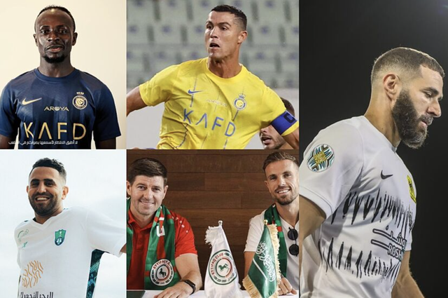 Giải Saudi Pro League của Ả Rập Xê Út sẽ lật đổ bóng đá châu Âu? - Ảnh 1. Giải Saudi Pro League của Ả Rập Xê Út sẽ lật đổ bóng đá châu Âu? - Ảnh 1.