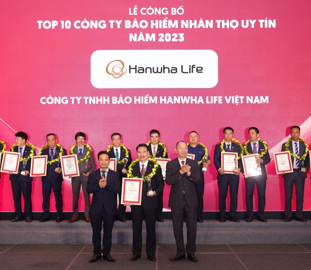 Hanwha Life Việt Nam liên tục giữ vững danh hiệu Công ty bảo hiểm uy tín - Ảnh 1.