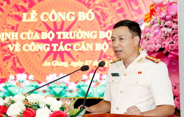 Đại tá Nguyễn Thanh giữ chức Phó giám đốc Công an tỉnh An Giang - Ảnh 2.