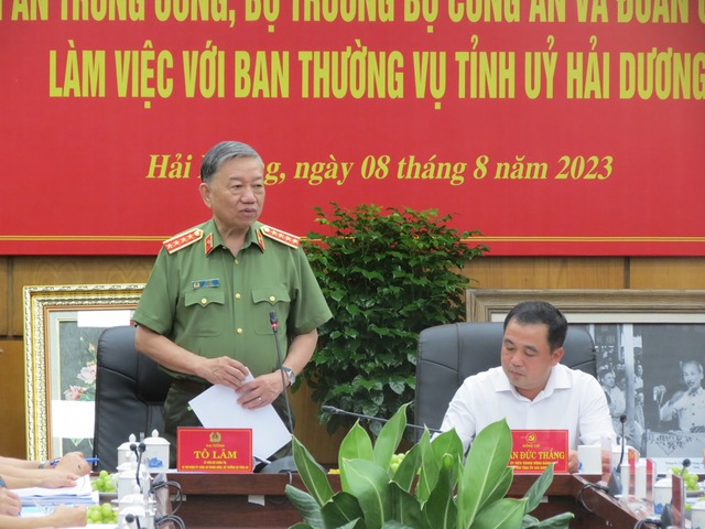 Đại tướng Tô Lâm: ‘Làm thế nào để dân đi vắng, đi ngủ không phải khóa cửa’ - Ảnh 7. Đại tướng Tô Lâm: ‘Làm thế nào để dân đi vắng, đi ngủ không phải khóa cửa’ - Ảnh 7.