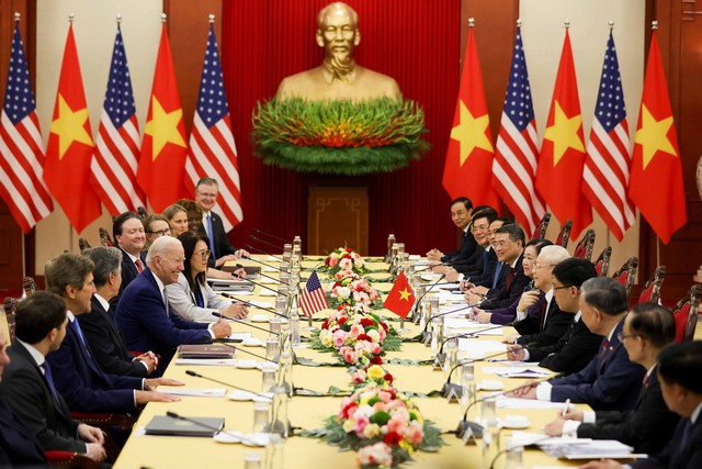 Việt Nam - Mỹ xác lập quan hệ đối tác chiến lược toàn diện - Ảnh 3.